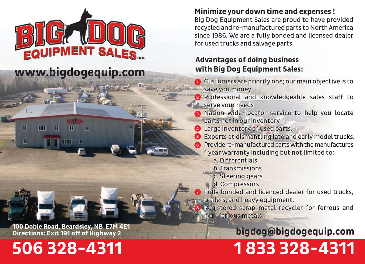 Big Dog Equipment Sales