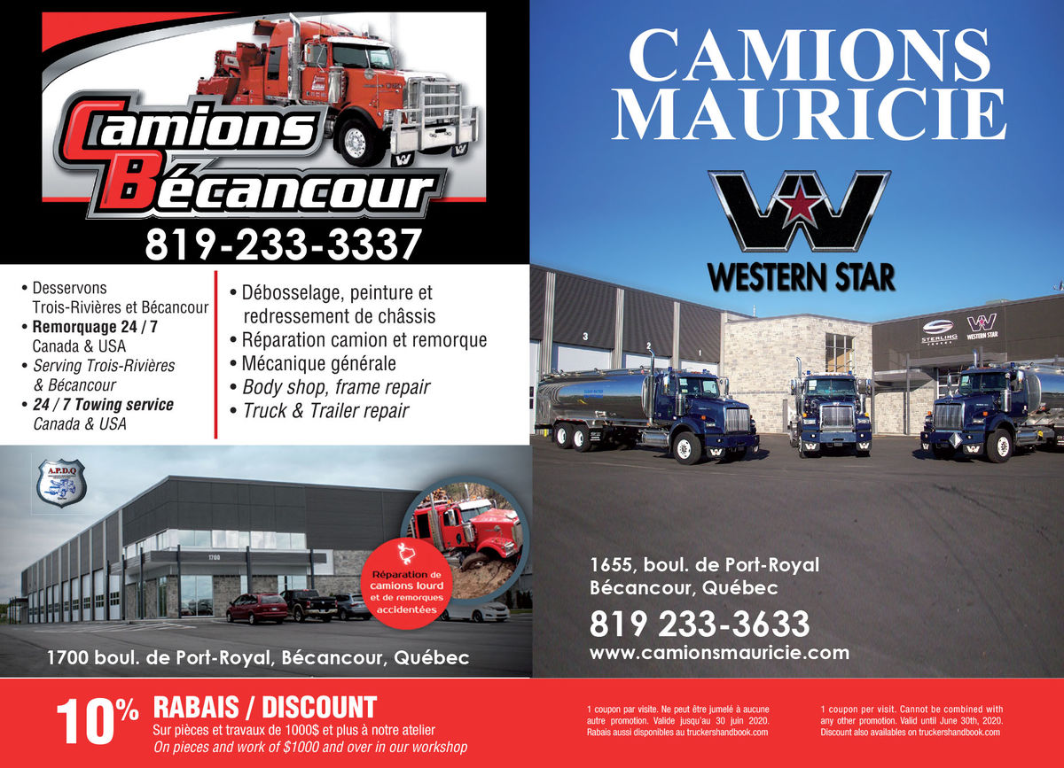 Camions Western Star Mauricie
