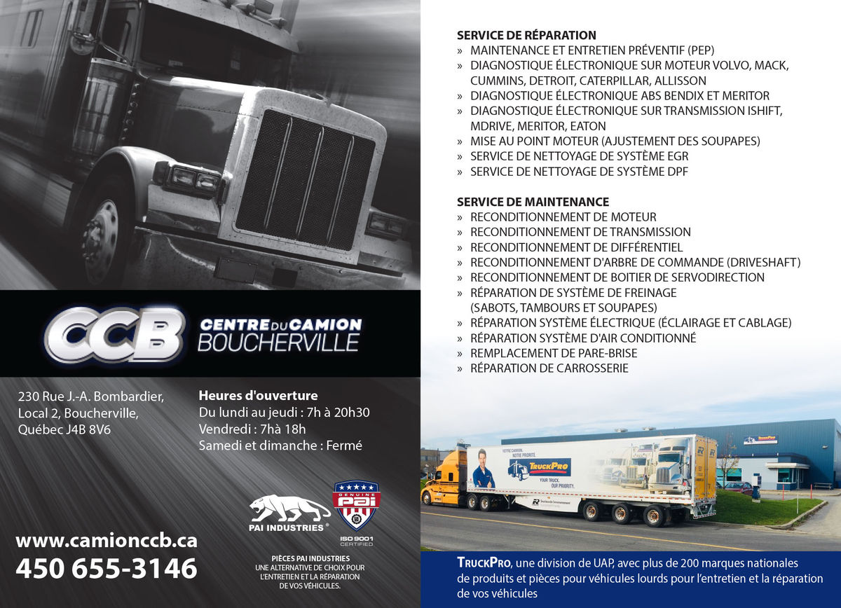 Centre du Camion Boucherville