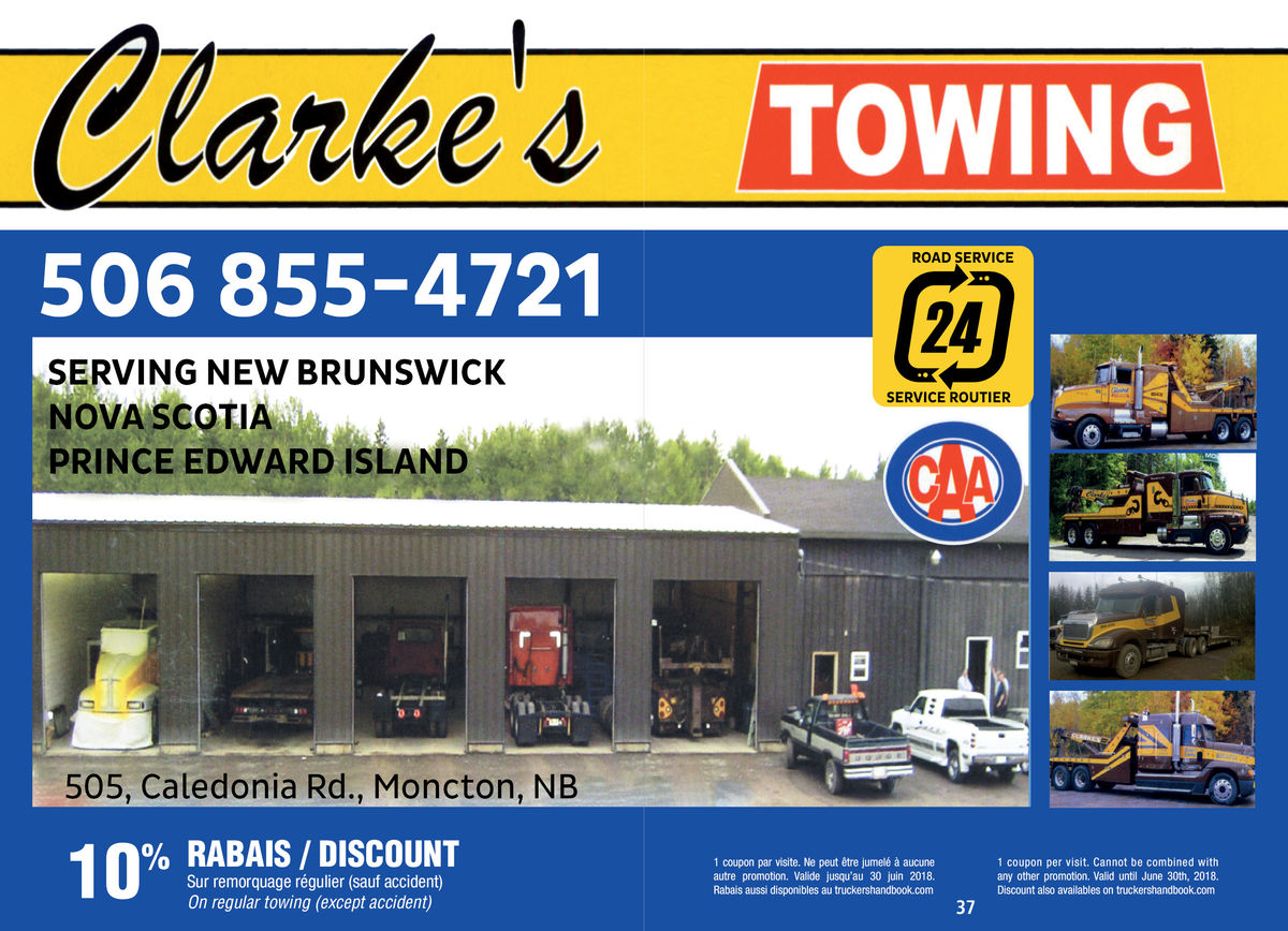 Clarke's Towing Ltd