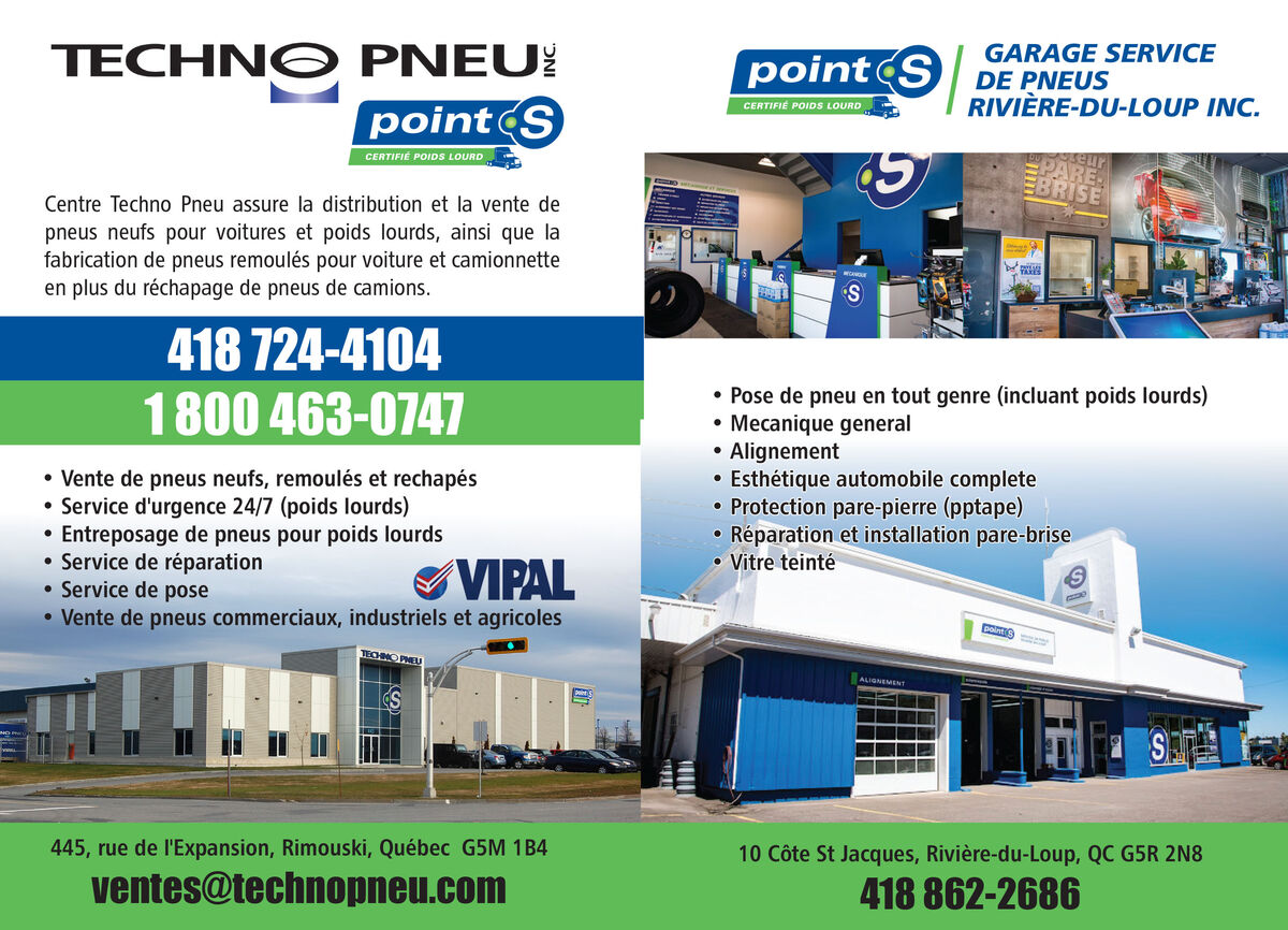 Techno Pneu et Mécanique Amqui