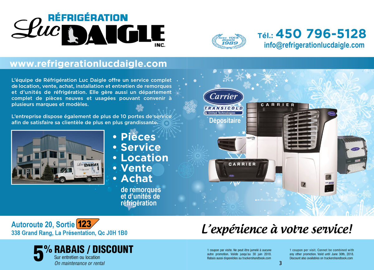 Réfrigération Luc Daigle