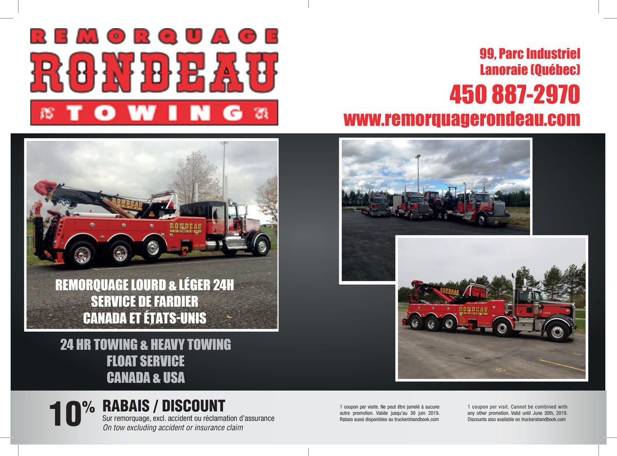 Remorquage Rondeau Inc