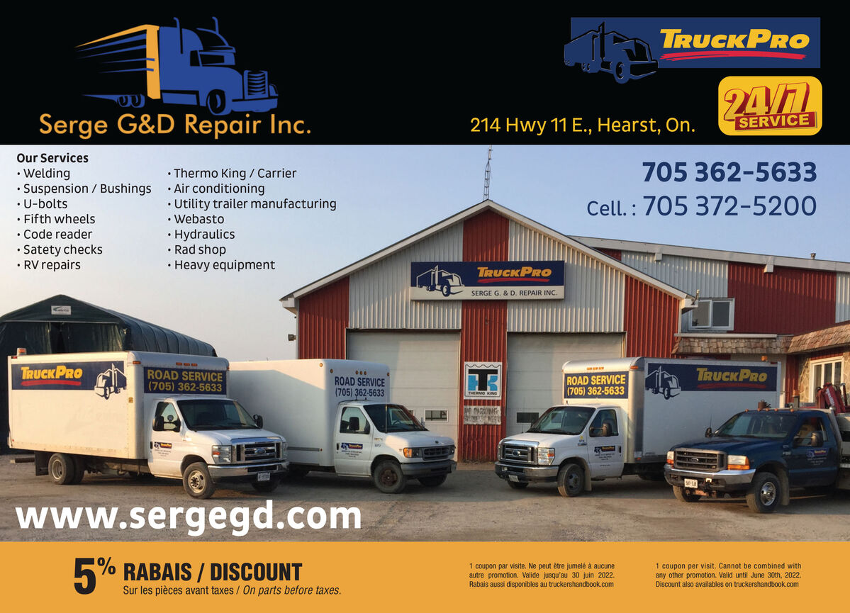Serge G&D Repair Inc