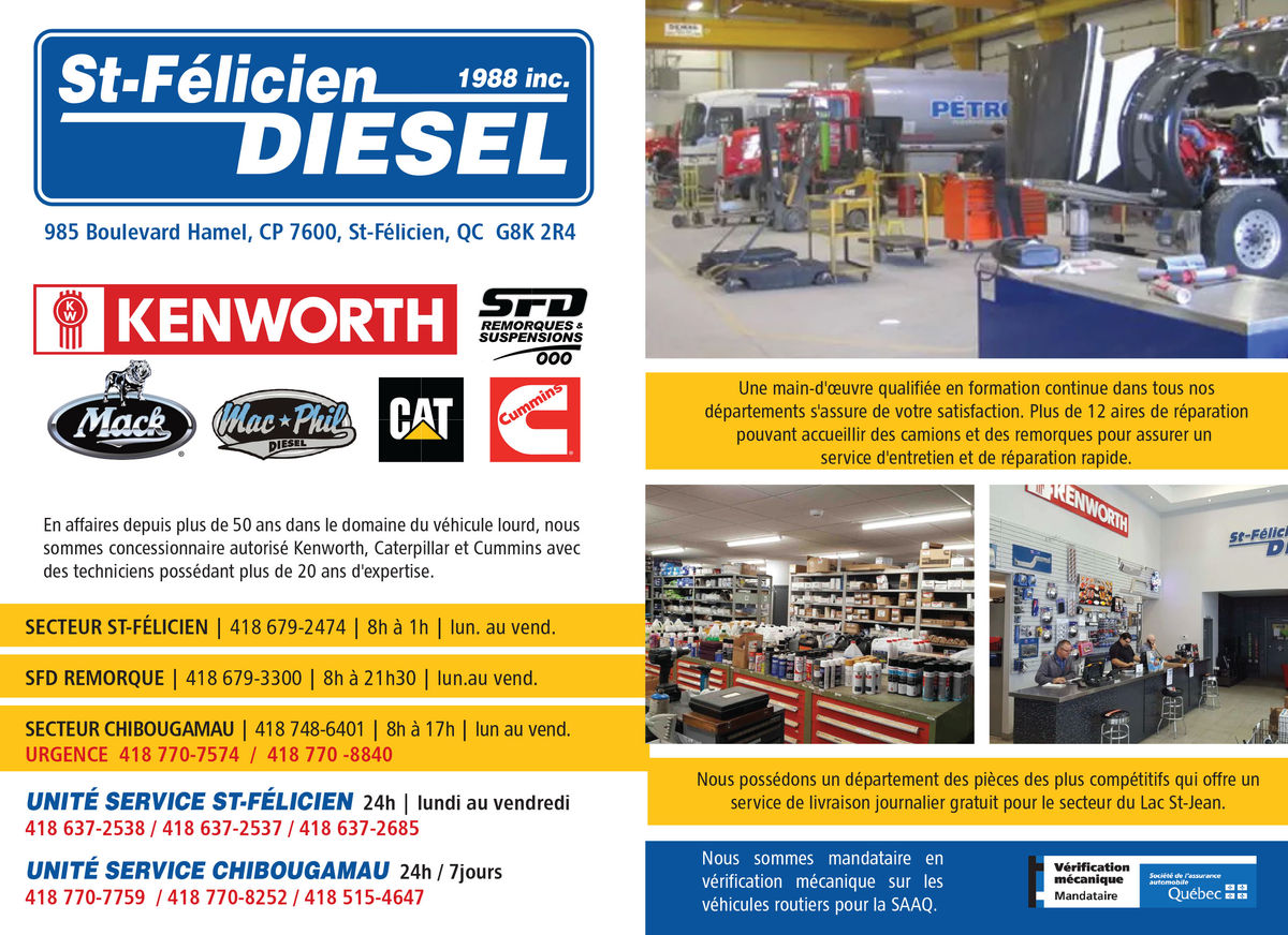 St-Félicien Diesel 1988 Inc