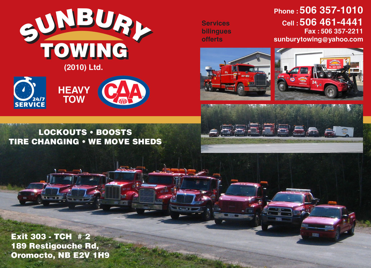 Sunbury Towing (2010) LTD