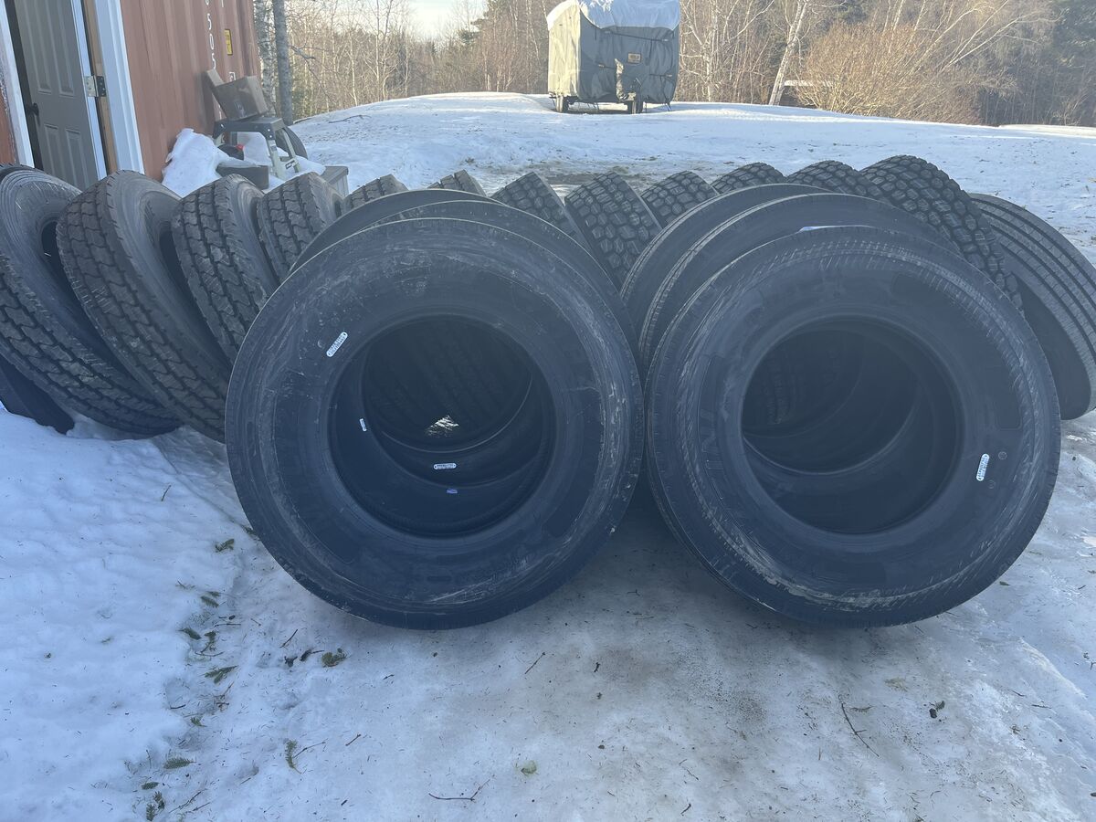 Tires for sales call for pricing. 11R22.5