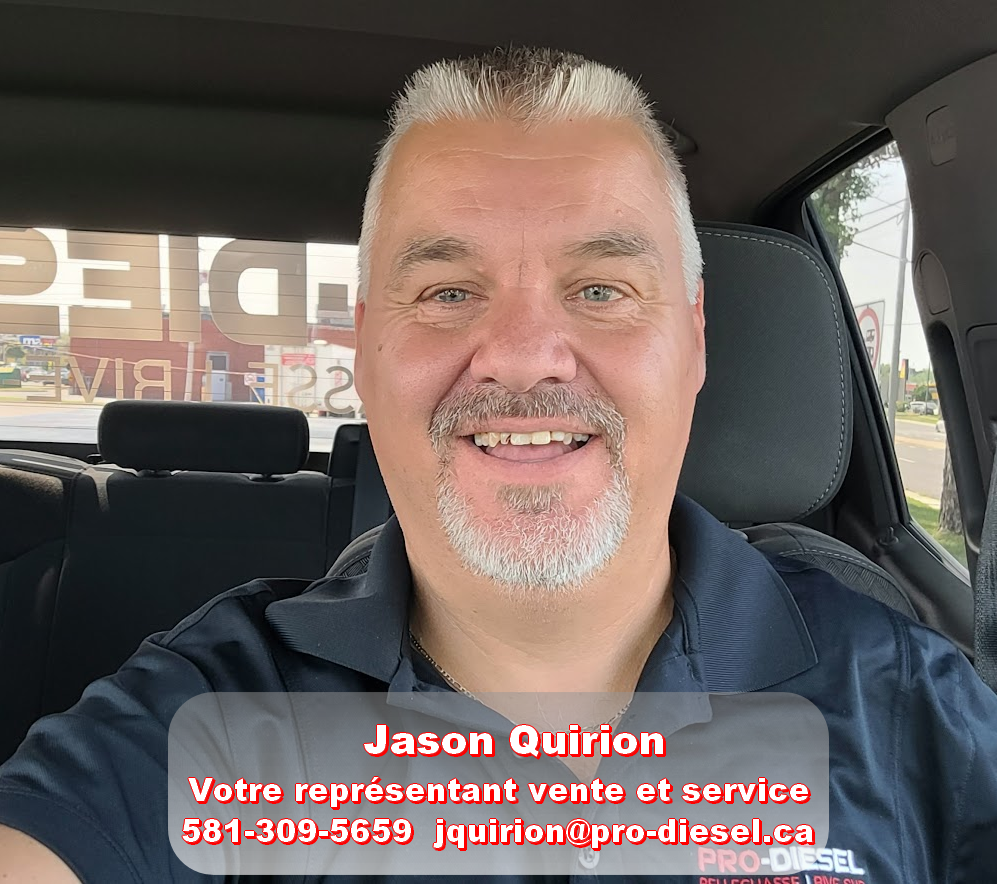 Jason Quirion  Représentant vente et service